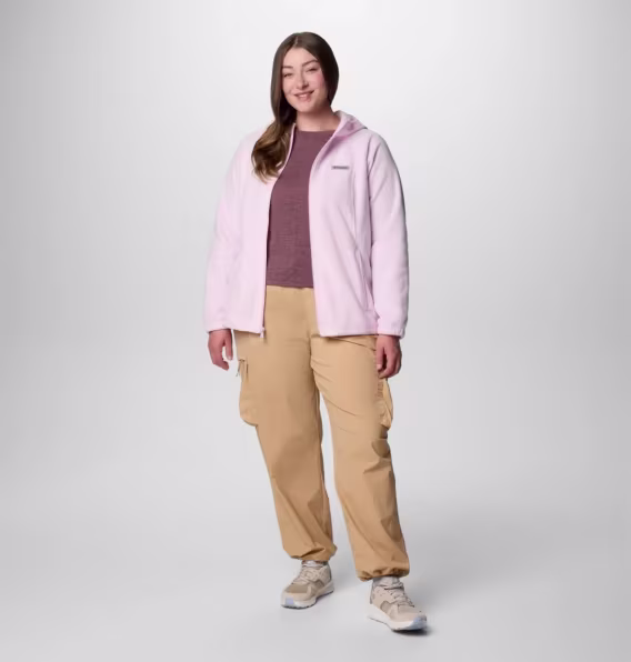 Columbia Kadın Benton Springs™ Tam Fermuarlı Polar Kapüşonlu Üst  Büyük Beden