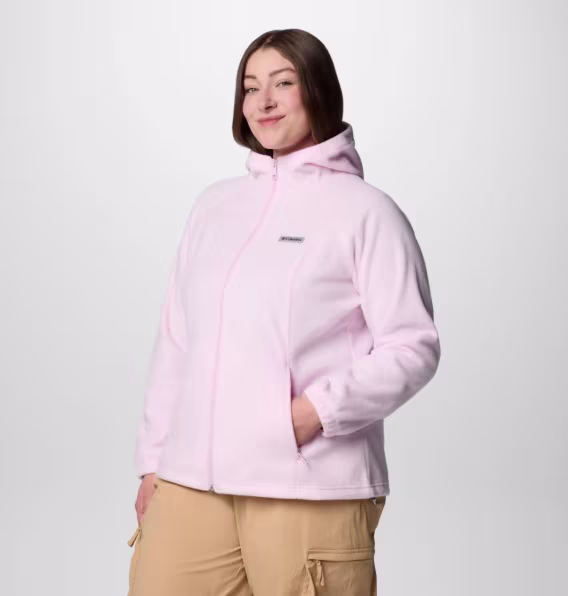 Columbia Kadın Benton Springs™ Tam Fermuarlı Polar Kapüşonlu Üst  Büyük Beden