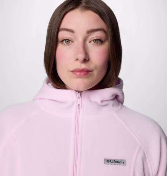 Columbia Kadın Benton Springs™ Tam Fermuarlı Polar Kapüşonlu Üst  Büyük Beden