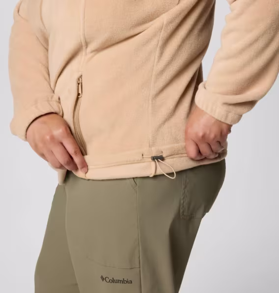 Columbia Kadın Benton Springs™ Tam Fermuarlı Polar Kapüşonlu Üst  Büyük Beden