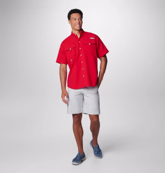 Columbia Erkek PFG Bahama™ II Kısa Kollu Gömlek  Uzun