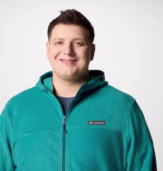 Columbia Erkek Steens Mountain Tam Fermuarlı Kapüşonlu Polar  Büyük Boy