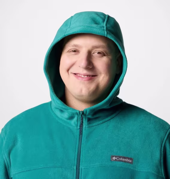 Columbia Erkek Steens Mountain Tam Fermuarlı Kapüşonlu Polar  Büyük Boy