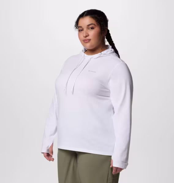 Columbia Kadın Sun Trek™ Kapüşonlu Sweatshirt II  Büyük Beden