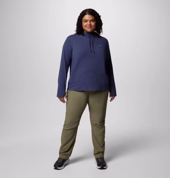 Columbia Kadın Sun Trek™ Kapüşonlu Sweatshirt II  Büyük Beden