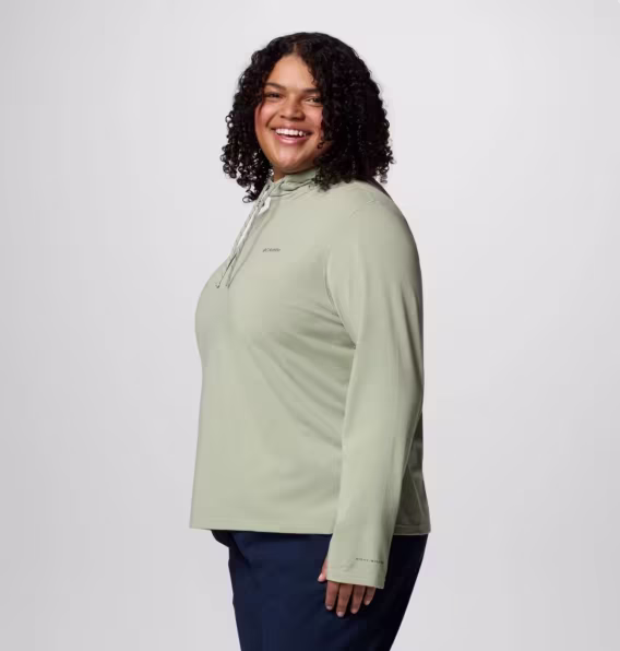 Columbia Kadın Sun Trek™ Kapüşonlu Sweatshirt II  Büyük Beden