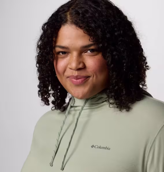 Columbia Kadın Sun Trek™ Kapüşonlu Sweatshirt II  Büyük Beden