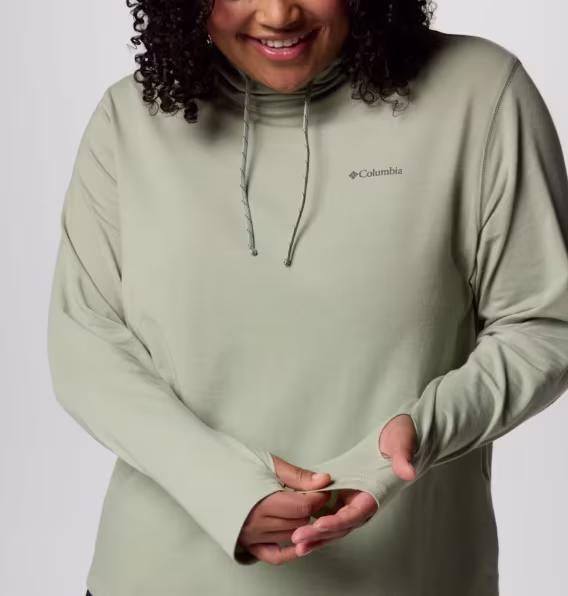 Columbia Kadın Sun Trek™ Kapüşonlu Sweatshirt II  Büyük Beden