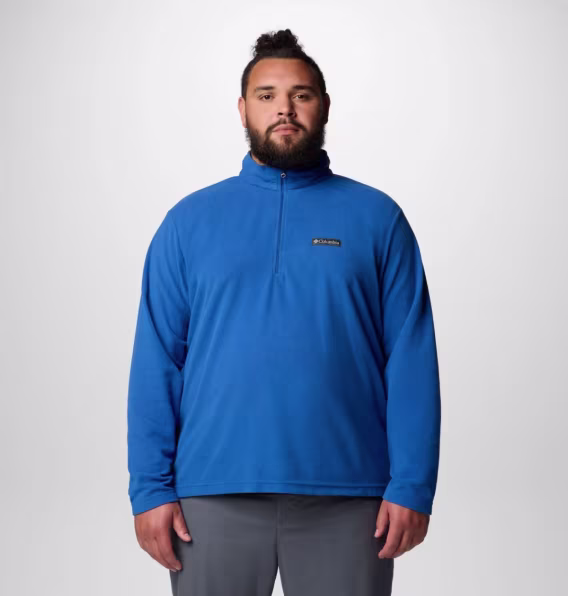 Columbia Erkek Büyük Beden Lake Aloha™ Yarım Fermuarlı Polar Kazak