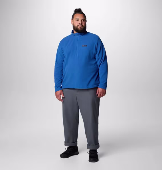 Columbia Erkek Büyük Beden Lake Aloha™ Yarım Fermuarlı Polar Kazak