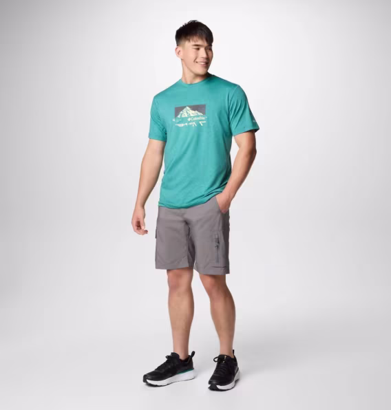 Columbia Erkek Kwick Hike™ Grafik Kısa Kollu Tişört