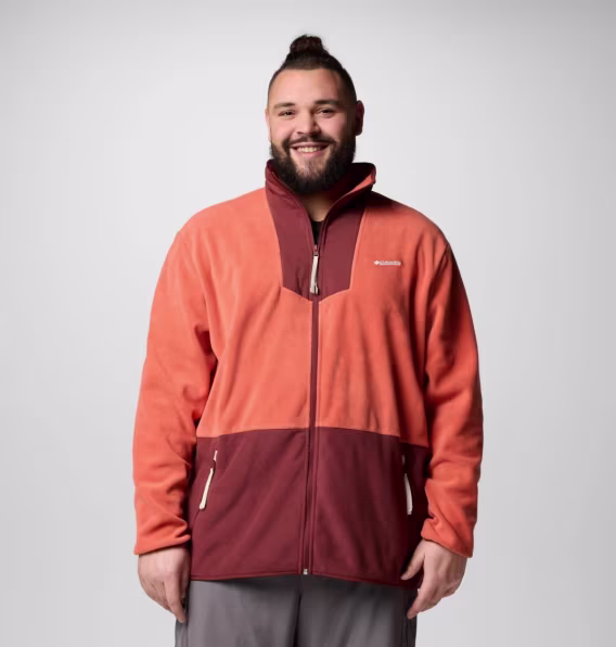 columbia-erkek-buyuk-beden-sequoia-grove-tam-fermuarli-polar-v-864209