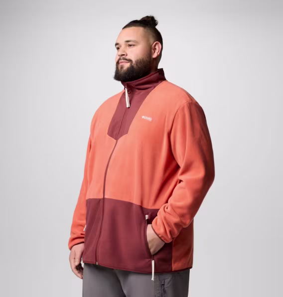 Columbia Erkek Büyük Beden Sequoia Grove™ Tam Fermuarlı Polar 