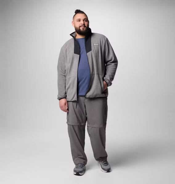 Columbia Erkek Büyük Beden Sequoia Grove™ Tam Fermuarlı Polar 