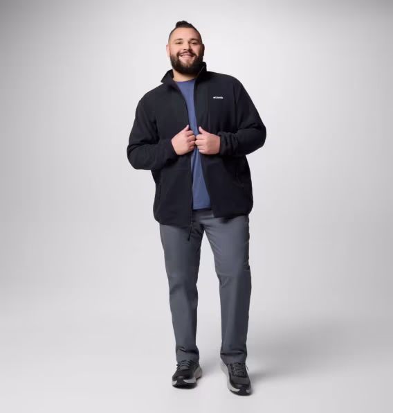 Columbia Erkek Büyük Beden Sequoia Grove™ Tam Fermuarlı Polar 