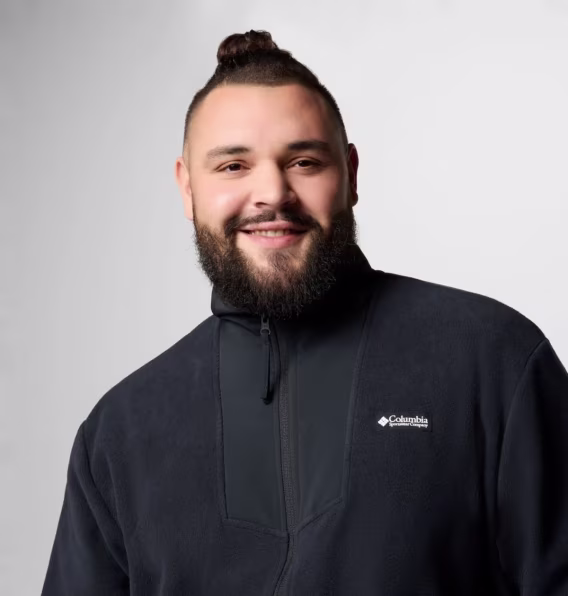 Columbia Erkek Büyük Beden Sequoia Grove™ Tam Fermuarlı Polar 