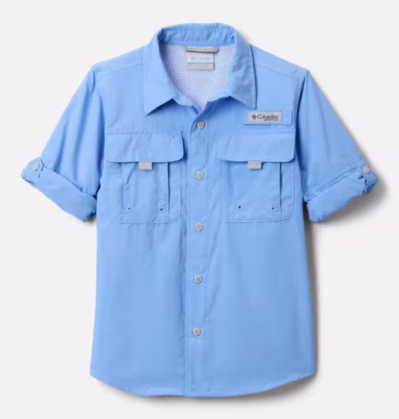 Columbia Erkek Çocuk PFG Bahama™ II Uzun Kollu Gömlek