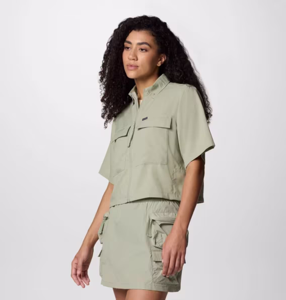 Columbia Kadın Elevated View™ Utility Kısa Kollu Gömlek