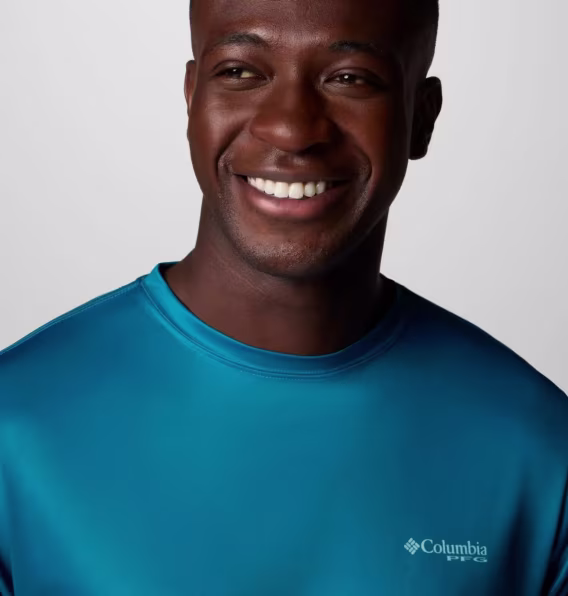 Columbia Erkek Terminal Tackle PFG™ Fish Shine Uzun Kollu Gömlek