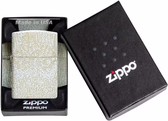 Hayat Ağacı Desenli Zippo Çakmak