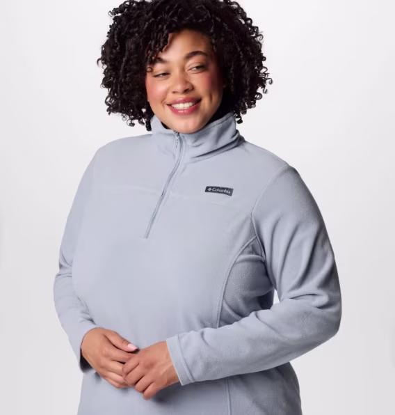 Columbia Kadın Büyük Beden Lake Aloha™ Yarım Fermuarlı Polar Kazak