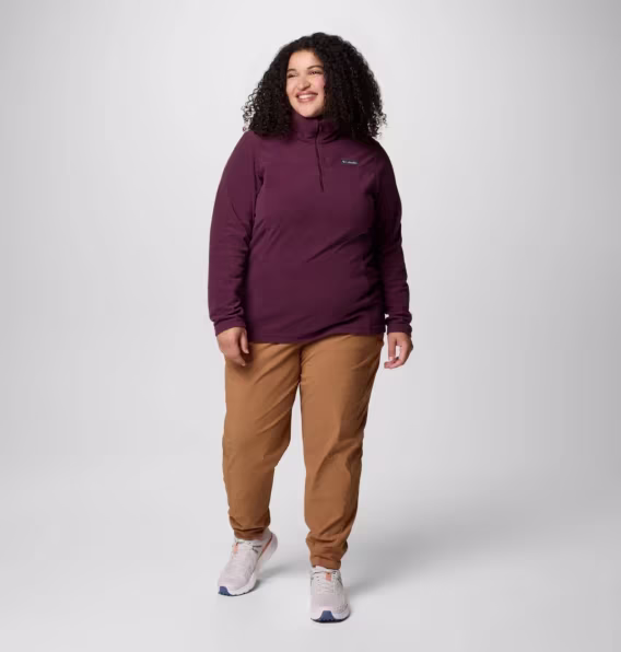 Columbia Kadın Büyük Beden Lake Aloha™ Yarım Fermuarlı Polar Kazak