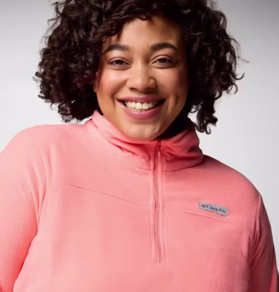 Columbia Kadın Büyük Beden Lake Aloha™ Yarım Fermuarlı Polar Kazak