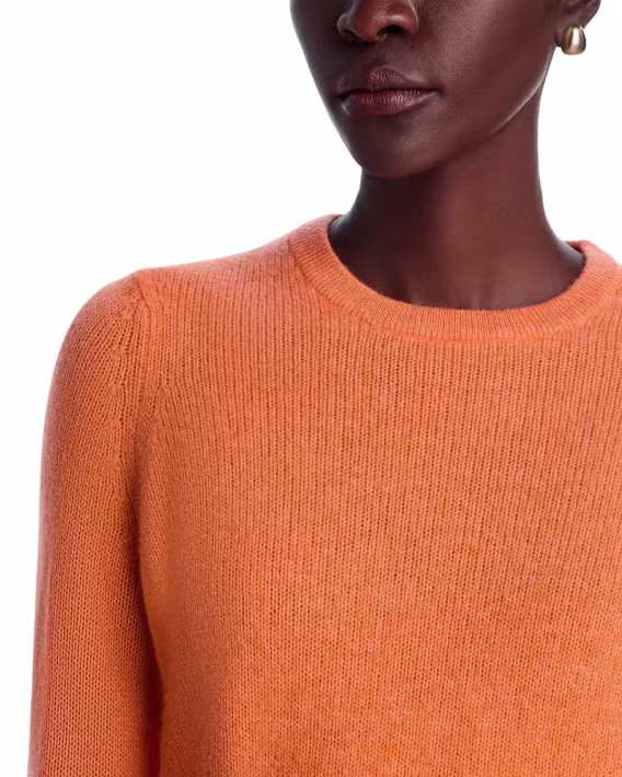 C by Bloomingdale's Cashmere Crewneck Kadın Kazak