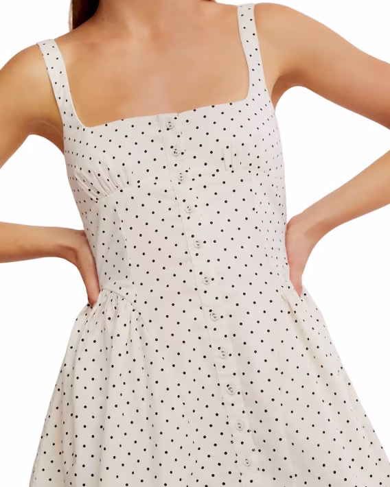 Free People Baskılı Astrid Mini Elbise