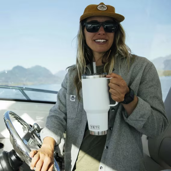 YETI Rambler Pipetli ve Kulplu Bardak