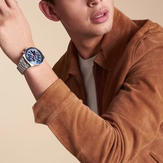 Fossil Erkek Sport Tourer Siyah Silikon Saat  FS6087