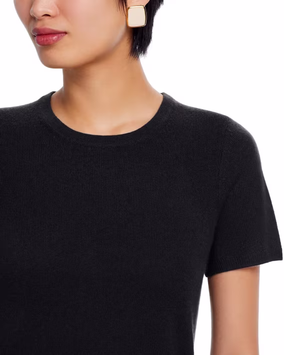 C by Bloomingdale's Cashmer Bisiklet Yaka Kazak