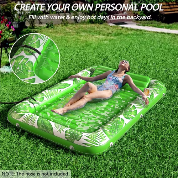 Jasonwell Şişme Bronzlaşma Havuzu Şezlong Şamandıra