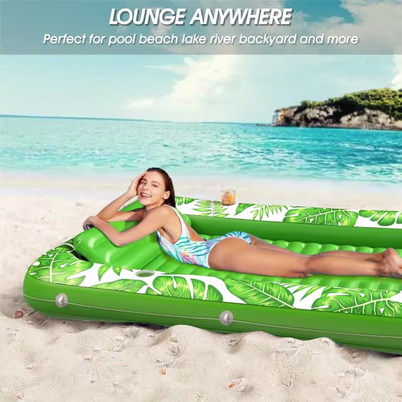 Jasonwell Şişme Bronzlaşma Havuzu Şezlong Şamandıra