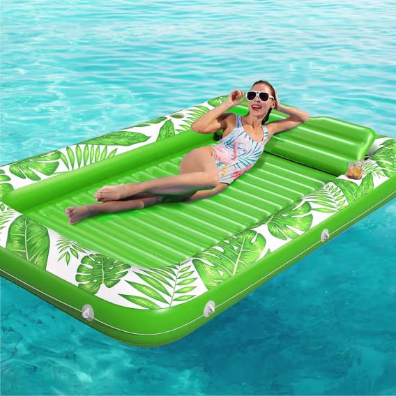 Jasonwell Şişme Bronzlaşma Havuzu Şezlong Şamandıra