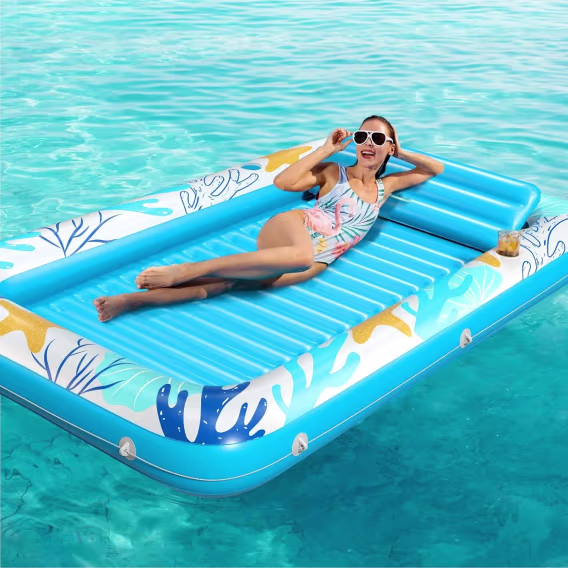 Jasonwell Şişme Bronzlaşma Havuzu Şezlong Şamandıra