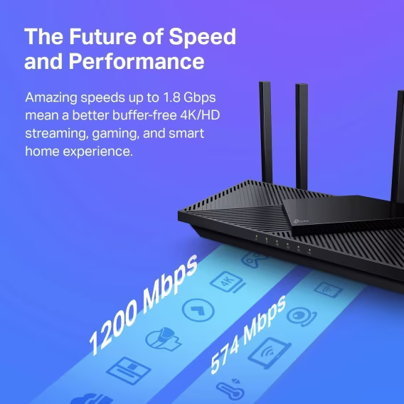 TPLink AX6000 Wi-Fi 6 Yönlendirici (Archer AX80)