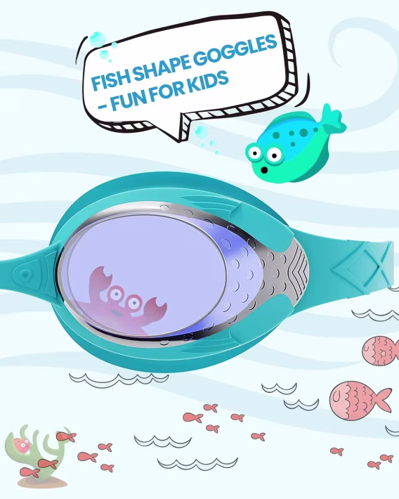OutdoorMaster Çocuk Yüzme Gözlüğü 2'li Paket