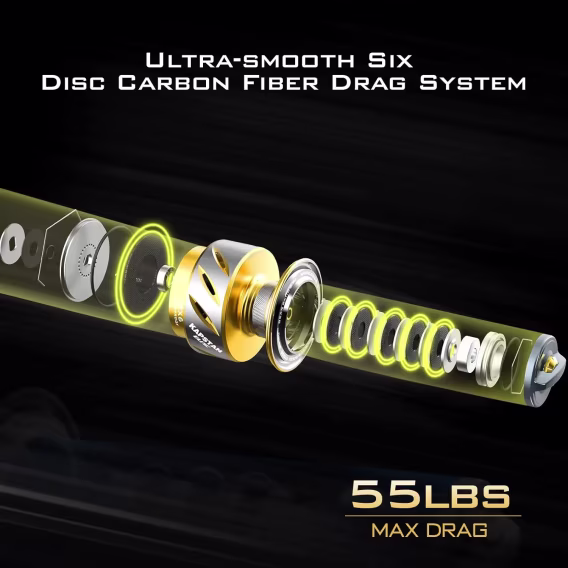 KastKing Kapstan Elite Tuzlu Su Spinning Makarası