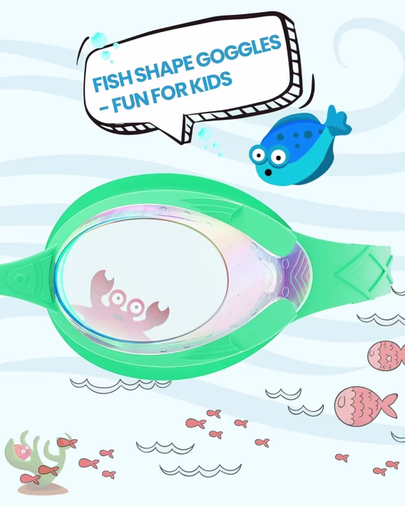 OutdoorMaster Çocuk Yüzme Gözlüğü 2'li Paket