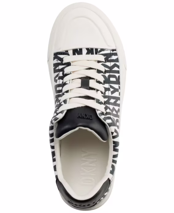 DKNY Kadın York LaceUp Low-Top Sneaker