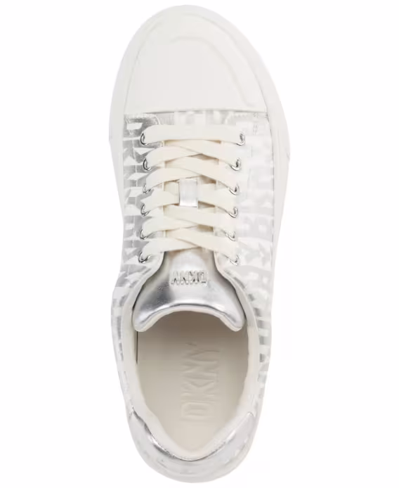 DKNY Kadın York LaceUp Low-Top Sneaker