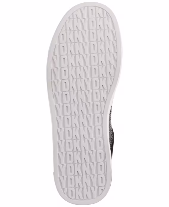 DKNY Kadın Abeni Arch Raffia Logo LowTop Sneakers