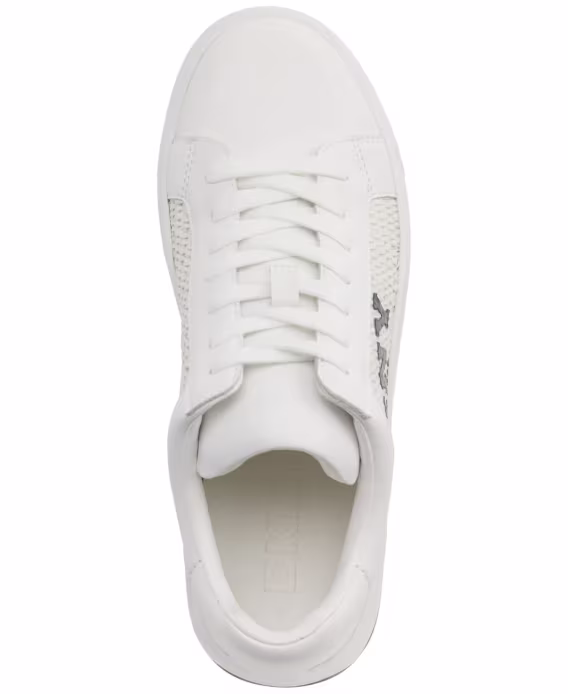 DKNY Kadın Abeni Arch Raffia Logo LowTop Sneakers