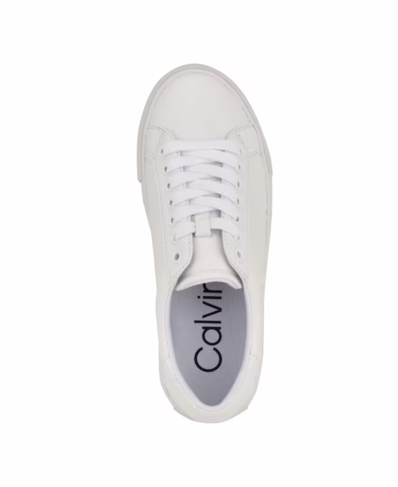 Calvin Klein Kadın Camzy LaceUp Casual Sneakers