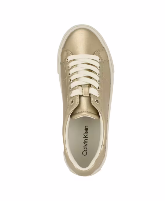 Calvin Klein Kadın Camzy LaceUp Casual Sneakers