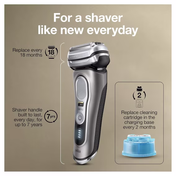 Braun Erkekler için Elektrikli Tıraş Makinesi Series 9 Pro 9465cc