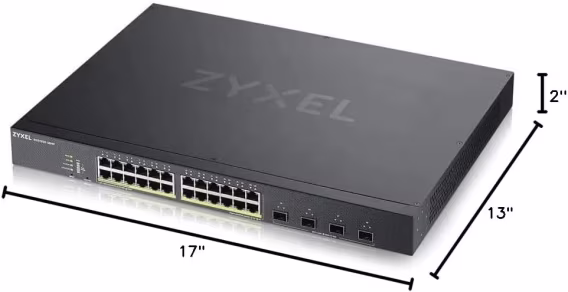 ZYXEL 28Port Gigabit Ethernet Akıllı Switch XGS1930-28