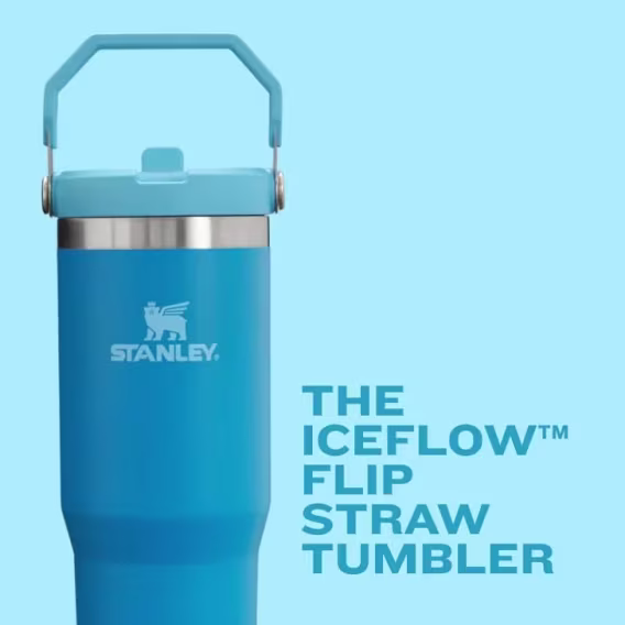 Stanley The Iceflow Flip Straw Pipetli Termos Bardak  1.18 L