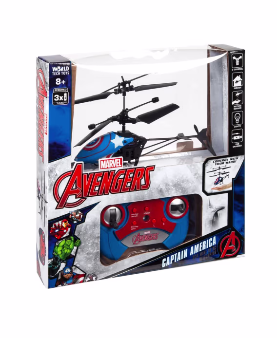 World Tech Toys Marvel Kaptan Amerika 2CH IR Helikopter